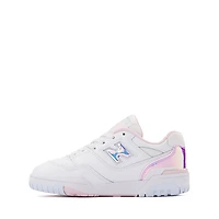 New Balance 550 Athletic Shoe - Big Kid - White / Rose Sugar