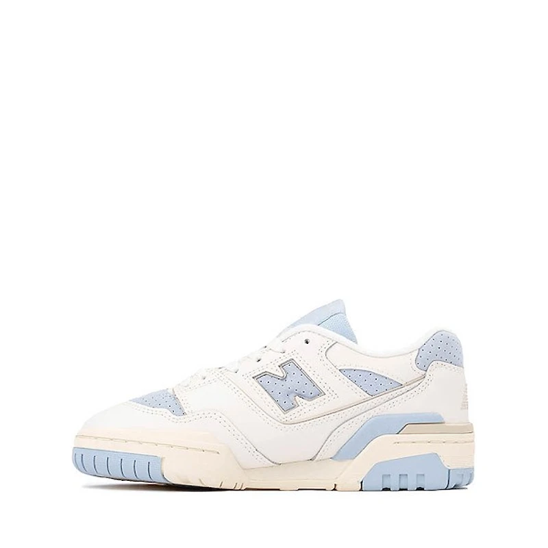 New Balance 550 Athletic Shoe - Big Kid - Sea Salt / Light Chrome Blue