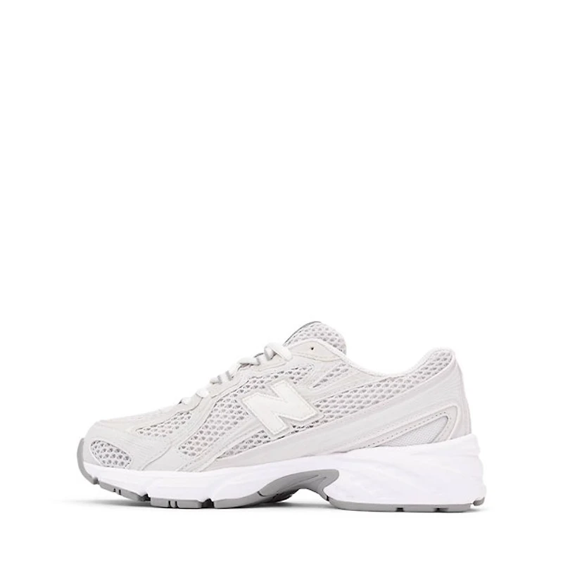 New Balance 740 Athletic Shoe - Little Kid Grey Matter / White