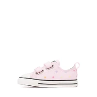 Converse Chuck Taylor All Star 2V Low-Top Sneaker - Baby / Toddler - Pink / Polka Dots