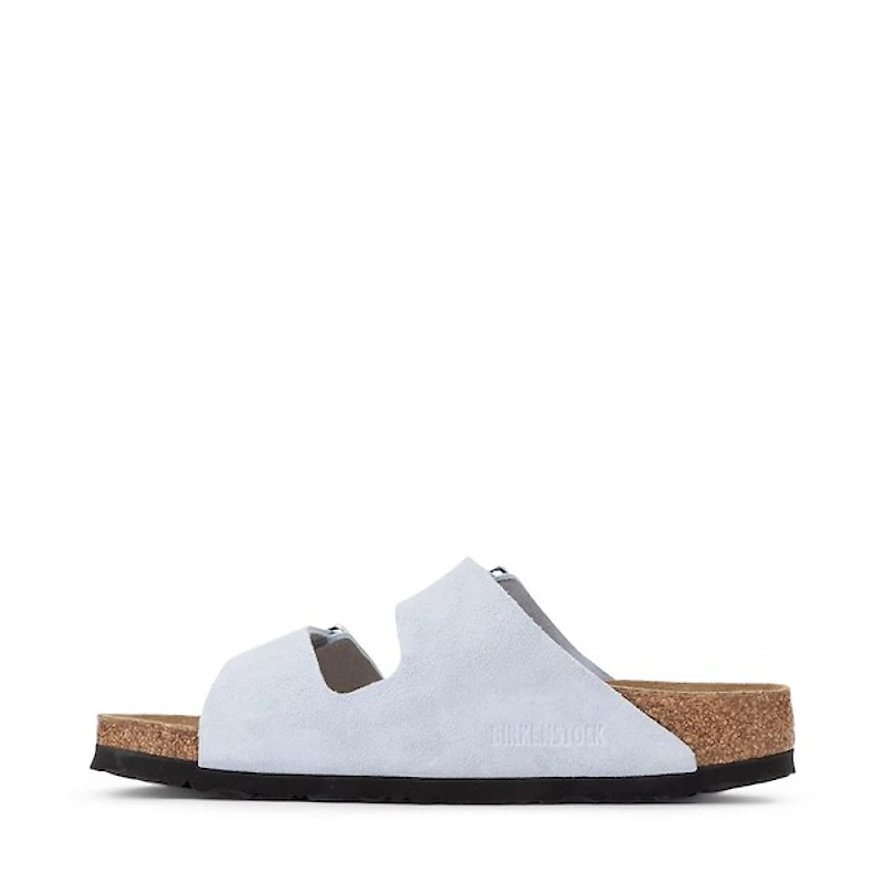 Womens Birkenstock Arizona Soft Footbed Slide Sandal - Baby Blue