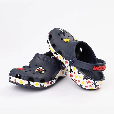 Disney Crocs Mickey Mouse & Friends Classic Clog - Little Kid / Big Navy