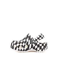 Crocs Littles&trade Warped Checker Clog - Baby - White / Black