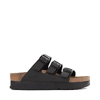 Womens Papillio by Birkenstock® Florida Flex Platform Slide Sandal - Black