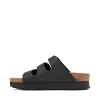 Womens Papillio by Birkenstock® Florida Flex Platform Slide Sandal - Black