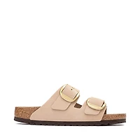Womens Birkenstock Arizona Big Buckle Slide Sandal - Sand