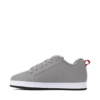 Mens DC Court Graffik Skate Shoe - Grey / Black