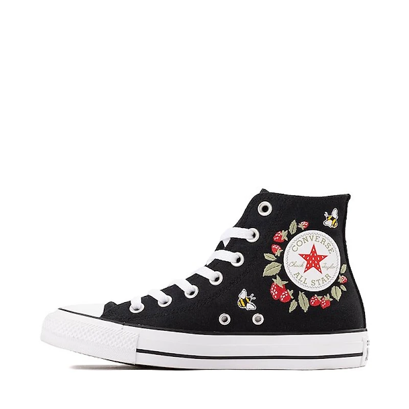 Converse Chuck Taylor All Star Berries And Bees High-Top Sneaker - Black