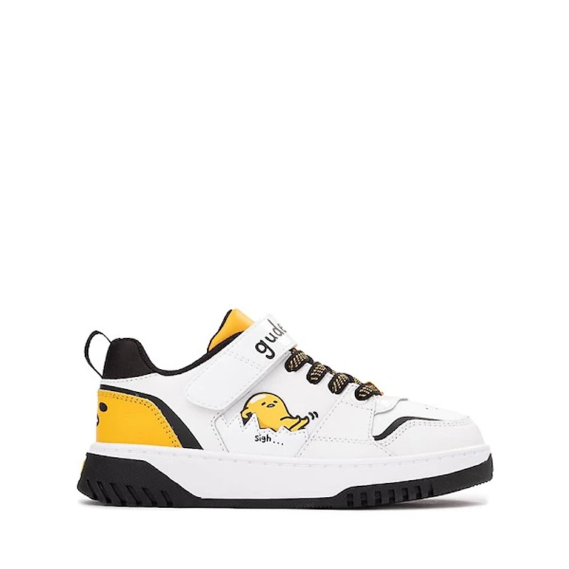 Kid Power Gudetama Low Sneaker - Little / Big White