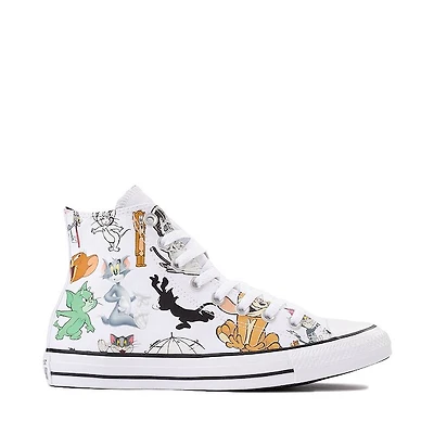 Converse x Tom and Jerry Chuck Taylor All Star High-Top Sneaker - White
