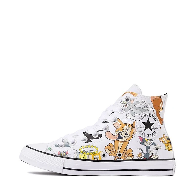 Converse x Tom and Jerry Chuck Taylor All Star High-Top Sneaker - White