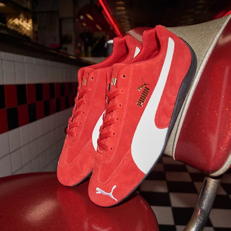 PUMA Speedcat OG Athletic Shoe - Big Kid For All Time Red / White