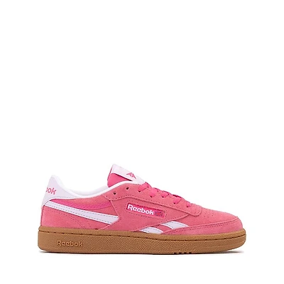 Reebok Club C Revenge Athletic Shoe - Big Kid Pink / Purple