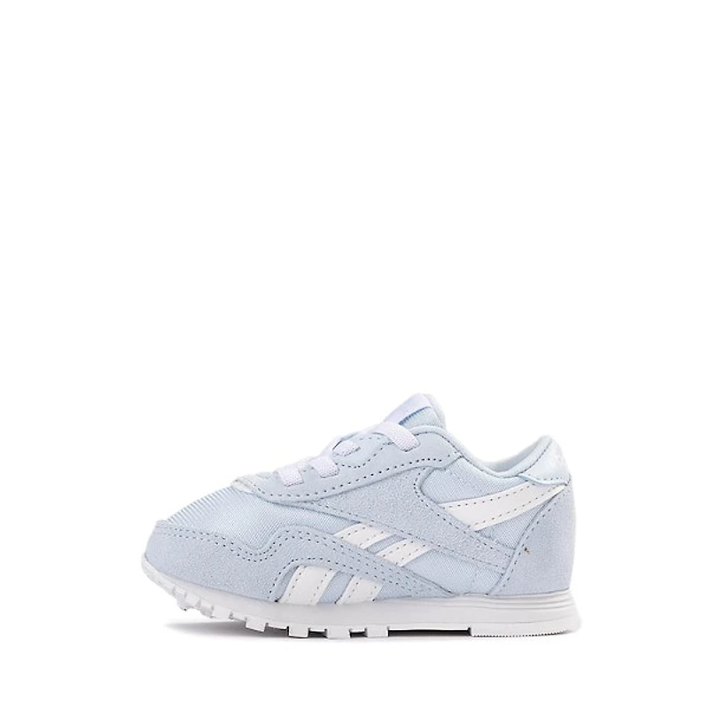 Reebok Classic Nylon Athletic Shoe - Baby / Toddler Glass Blue