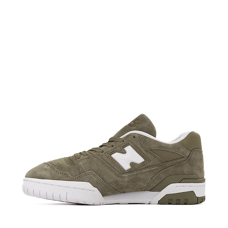 New Balance 550 Athletic Shoe - Olivine / White