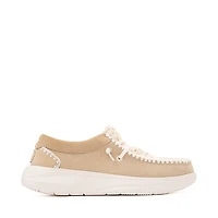 Womens HEYDUDE Wendy Comf Crochet Slip-On Casual Shoe - Irish Creme