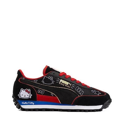 Womens PUMA x Hello Kitty® Easy Rider Athletic Shoe - Black / For All Time Red Mountain Blue