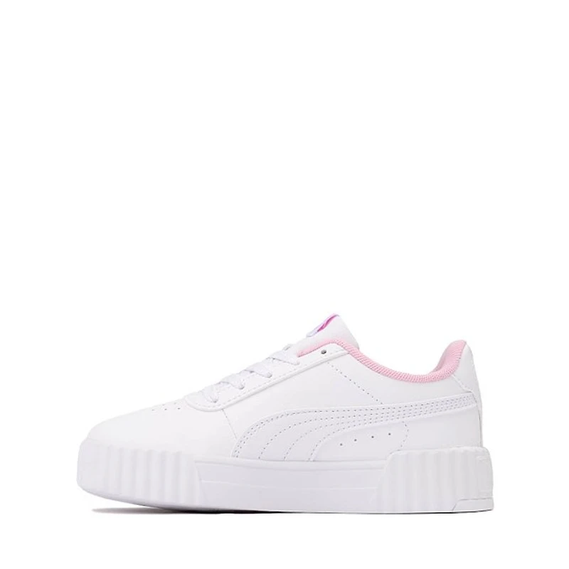 PUMA Carina 3.0 Jelly Stars Athletic Shoe - Little Kid / Big White Pink