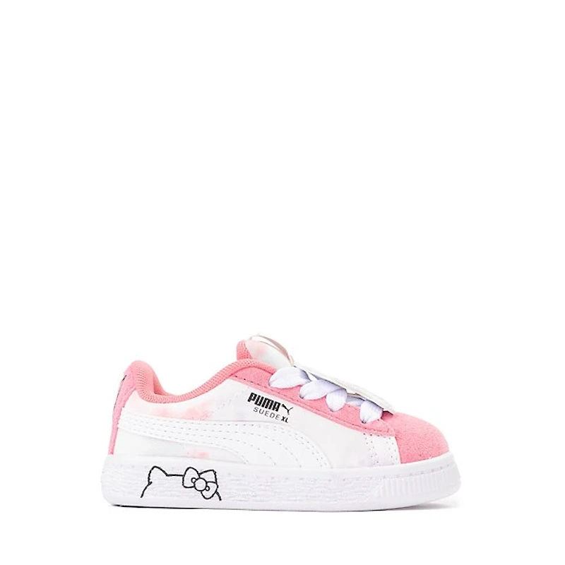 PUMA x Hello Kitty® & Friends Suede XL Athletic Shoe - Baby / Toddler Pink