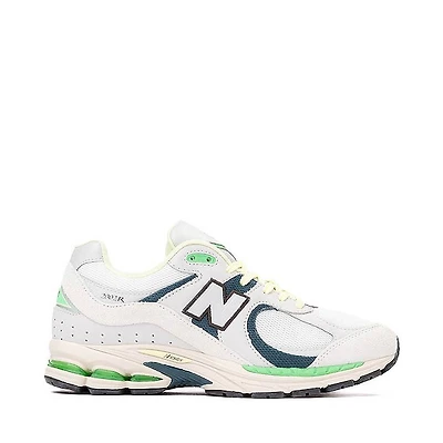 New Balance 2002R Athletic Shoe - Grey Matter / Green Alpine Lime Light
