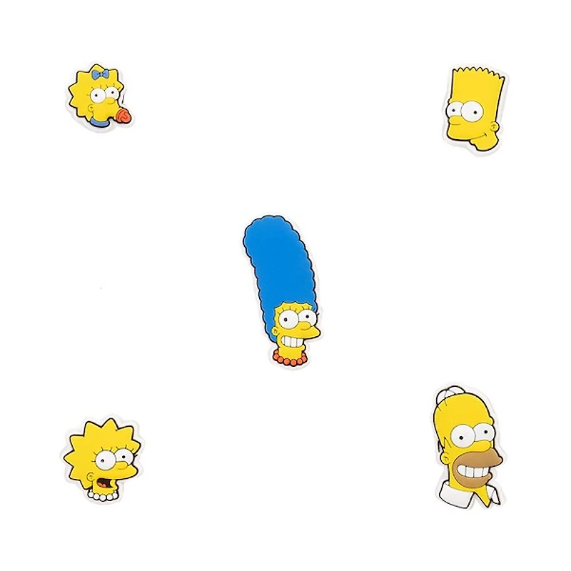 The Simpsons x Crocs Jibbitz&trade Shoe Charms 5 Pack - Multicolor
