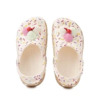 Crocs Classic Ice Cream Party Clog - Little Kid / Big White