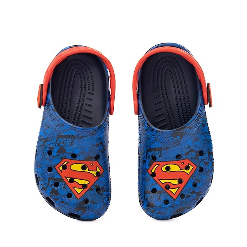 DC Comics Crocs Classic Superman Clog - Little Kid / Big Blue