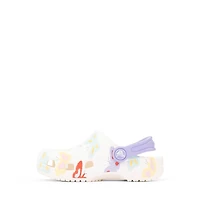 Crocs Classic Butterfly Clog - Baby / Toddler White