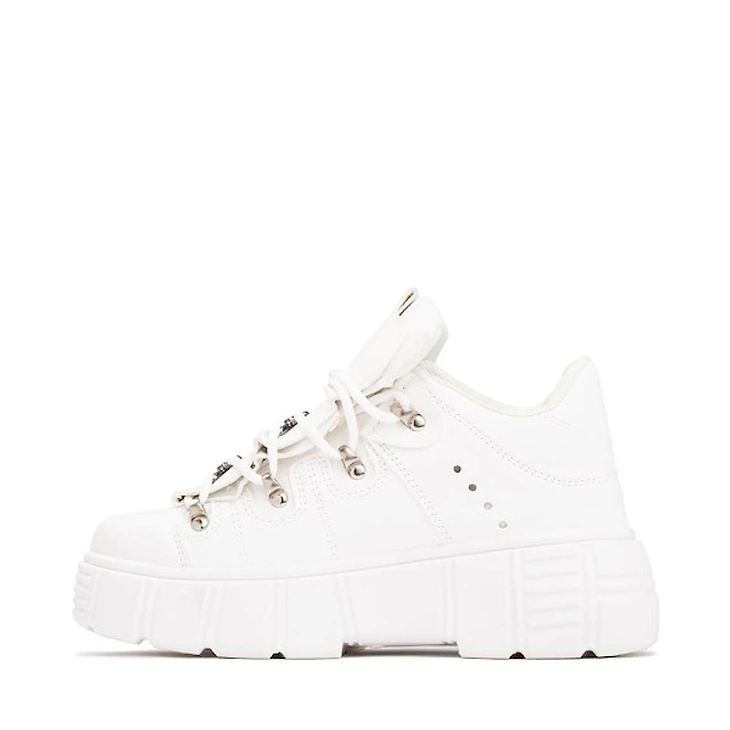Womens KOI Footwear Rimo Core Chunky Trainer - White