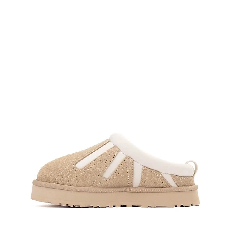 UGG® Tazz Sun Wave Platform Slipper - Little Kid / Big Mustard Seed