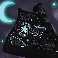 Converse Chuck Taylor All Star Celestial Moth High-Top Sneaker - Black