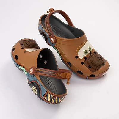 Disney and Pixar Cars Crocs Classic Mater Clog - Brown / Multicolor