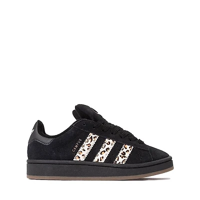 adidas Campus '00s Athletic Shoe - Big Kid Core Black / Wonder White Tracer Brown