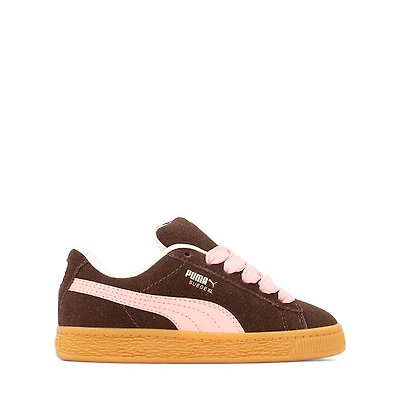 PUMA Suede XL Athletic Shoe - Big Kid Brown / Peach
