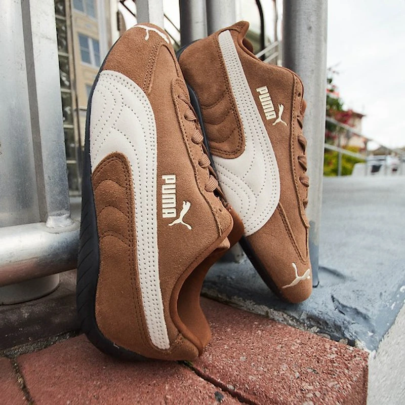 PUMA Speedcat OG Athletic Shoe - Little Kid / Big Haute Coffee Frosted Ivory