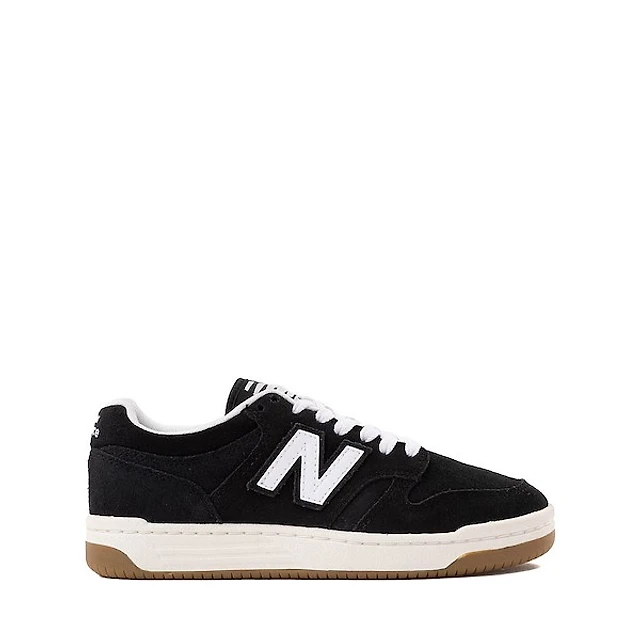 New Balance 480 Athletic Shoe - Big Kid - White / Black