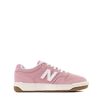 New Balance 480 Athletic Shoe - Little Kid White / Pink Taffy