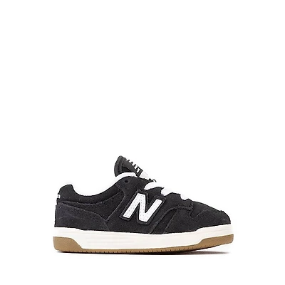 New Balance 480 Athletic Shoe - Baby / Toddler White Black