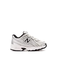 New Balance 480 Athletic Shoe - Baby / Toddler - Silver Metallic / Black