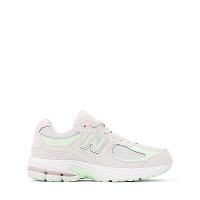 New Balance 2002 Athletic Shoe - Big Kid Grey Matter / Lab Green