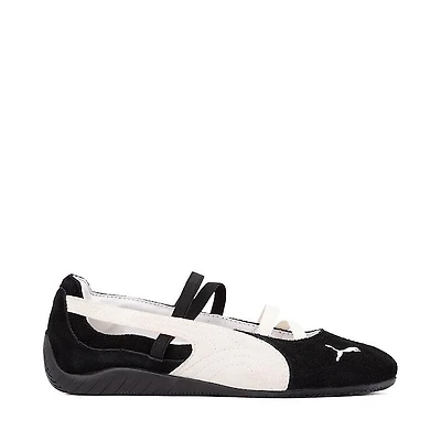 Womens PUMA Speedcat Ballet Shoe - Black / White Warm