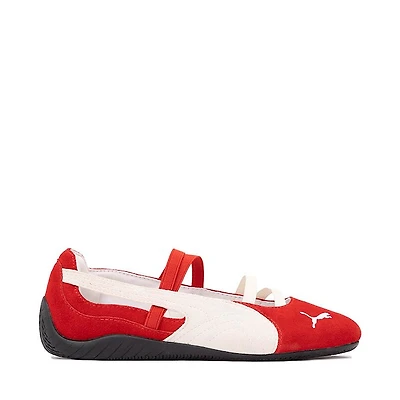 Womens PUMA Speedcat Ballet Shoe - Red / White