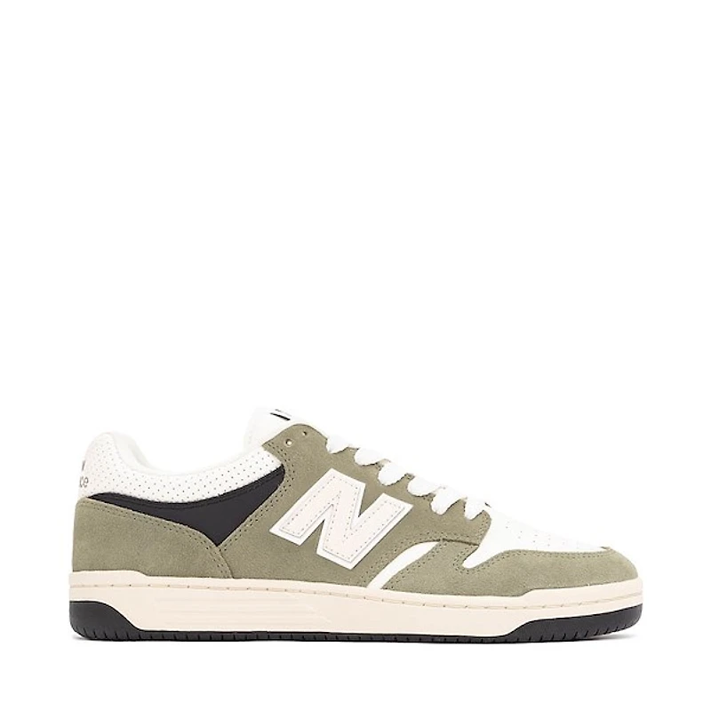 New Balance 480 Athletic Shoe - Dark Olivine / Sea Salt