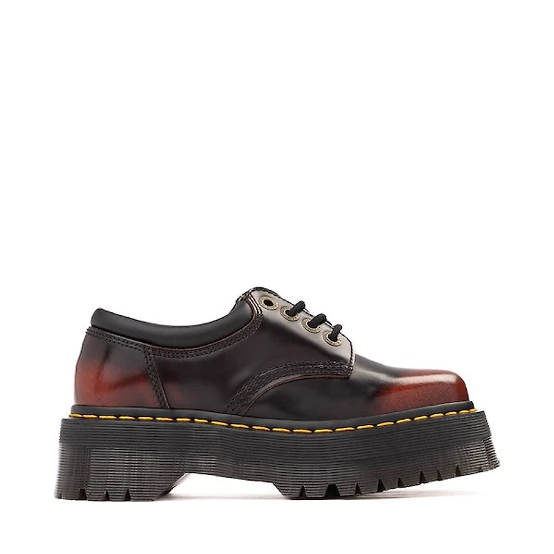Dr. Martens 8053 Quad Platform Casual Shoe - Cherry Red