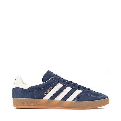 Mens adidas Gazelle Indoor Athletic Shoe - Night Indigo / Off White Gold Metallic