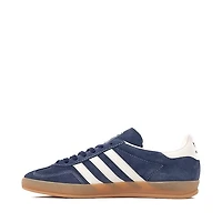 Mens adidas Gazelle Indoor Athletic Shoe - Night Indigo / Off White Gold Metallic