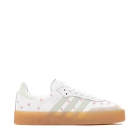 Womens adidas Sambae Athletic Shoe - White / Linen Green Gum