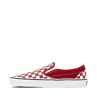 Vans Slip-On Checkerboard Skate Shoe - Chili Pepper