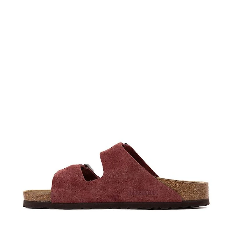 Womens Birkenstock Arizona Slide Sandal - Zinfandel