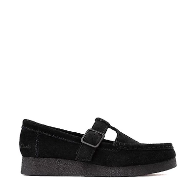 Womens Clarks Wallabee Evo T-Bar Mocassin